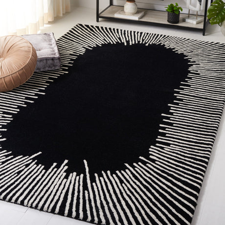 Safavieh Fifth Avenue Ftv129Z Black/Ivory Rug - Safavieh - ftv129z - 3