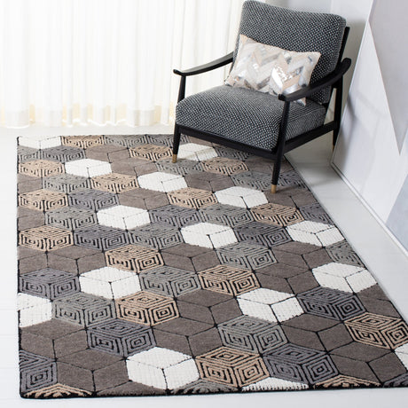 Safavieh Fifth Avenue Ftv130F Ivory/Grey Rugs - Safavieh - ftv130f - 3