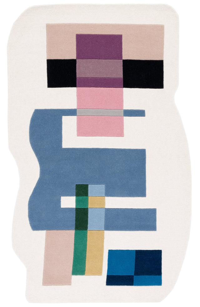Safavieh Fifth Avenue Ftv148A Ivory/Blue Rug - Safavieh - ftv148a - 5