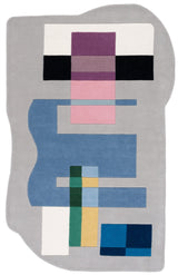 Safavieh Fifth Avenue Ftv148F Grey/Blue Rug - Safavieh - ftv148f - 5