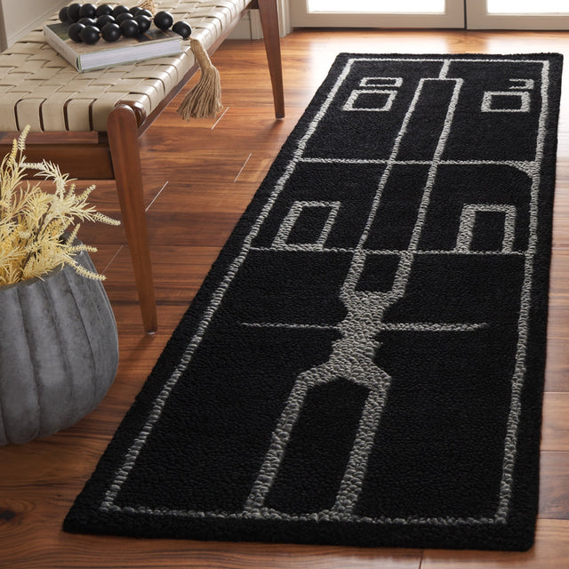 Safavieh Fifth Avenue Ftv201Z Black/Ivory Rug - Safavieh - ftv201z - 28