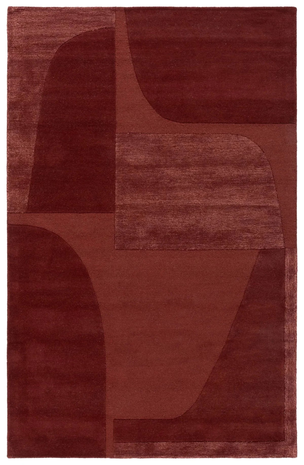 Safavieh Fifth Avenue 4'-0" x 6'-0" Rug in Rust