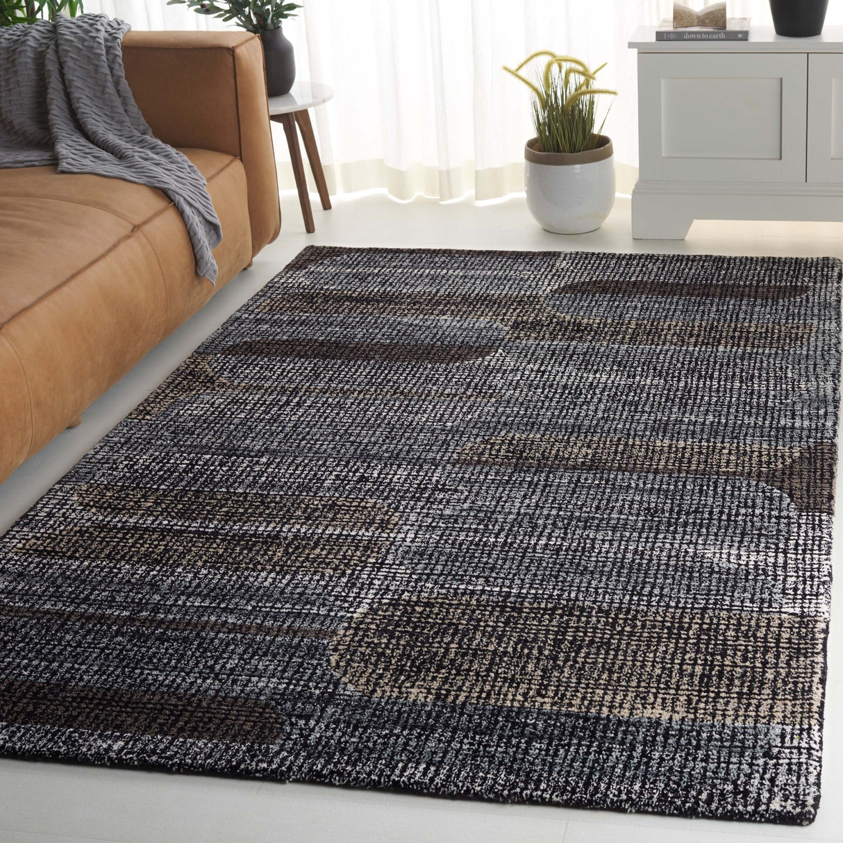 Safavieh Fifth Avenue Ftv404F Grey/Beige Rug - Safavieh - ftv404f - 5