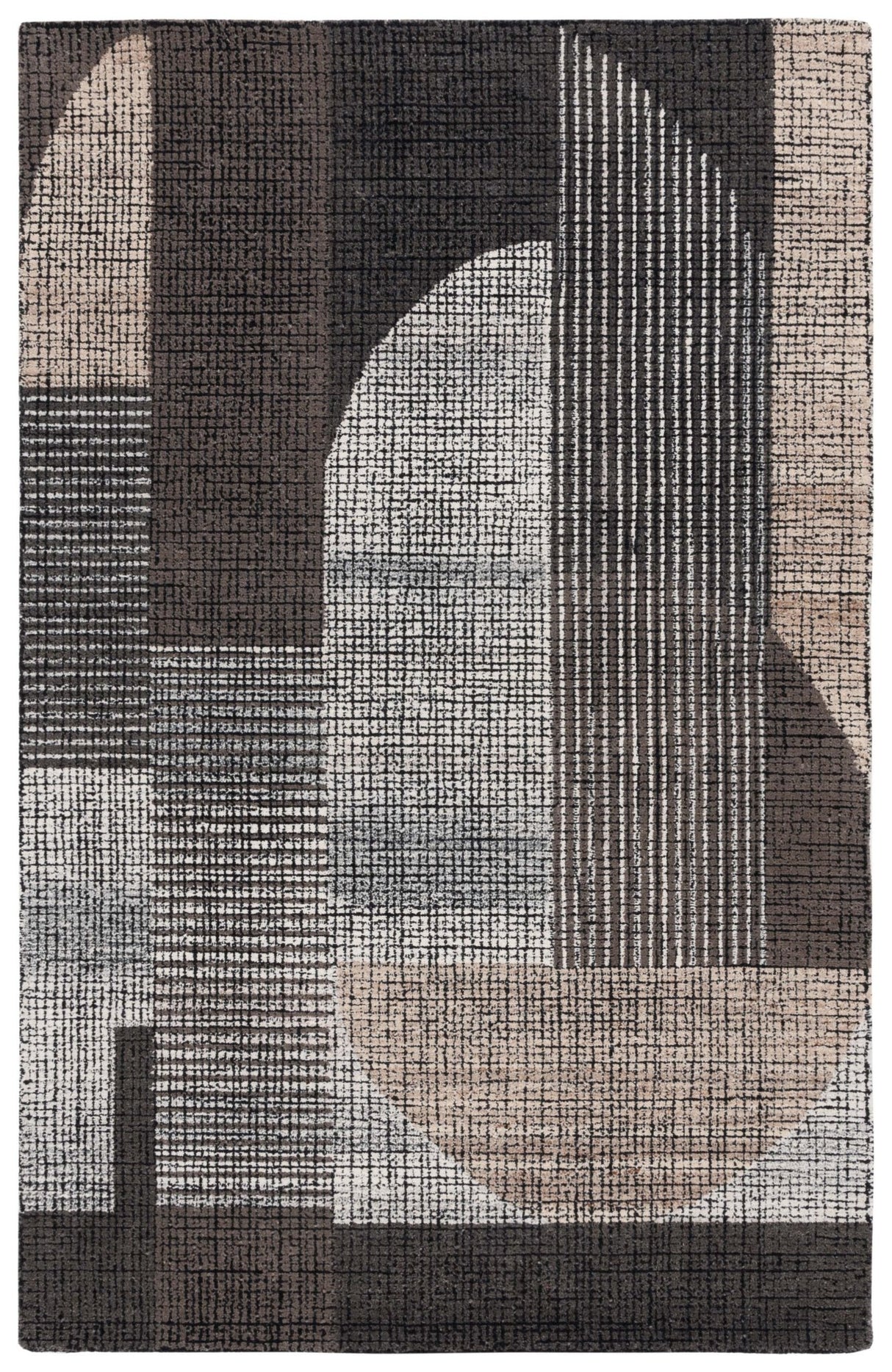 Safavieh Fifth Avenue Ftv405Z Black/Grey Rug - Safavieh - ftv405z - 5
