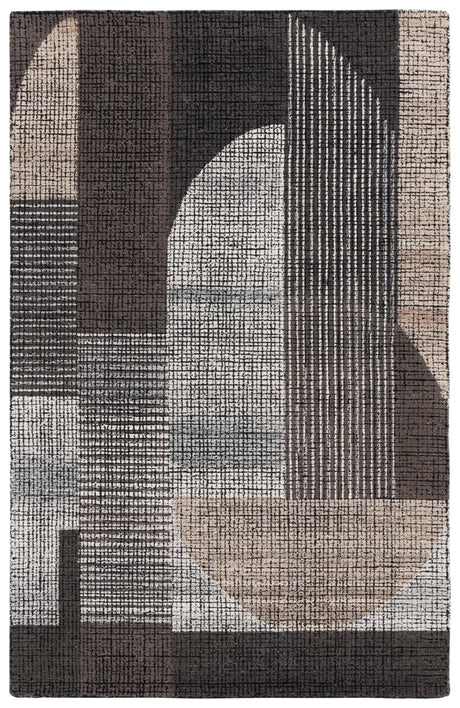 Safavieh Fifth Avenue Ftv405Z Black/Grey Rug - Safavieh - ftv405z - 5