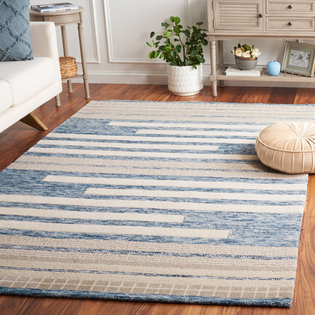 Safavieh Fifth Avenue Ftv410M Blue/Ivory Rug - Safavieh - ftv410m - 3