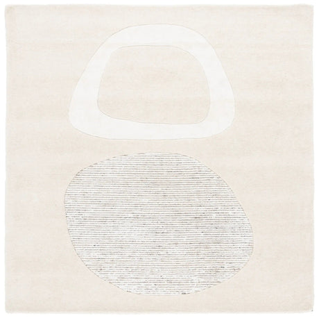 Safavieh Fifth Avenue 6'-0" x 6'-0" Rug in Ivory / Grey