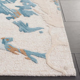 Safavieh Fifth Avenue 4'-0" x 6'-0" Rug in Beige / Teal