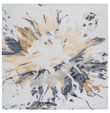 Safavieh Fifth Avenue 6'-0" x 6'-0" Rug in Beige / Grey