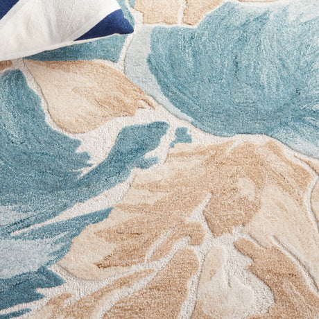 Safavieh Fifth Avenue Ftv503L Beige/Teal Rug - Safavieh - ftv503l - 3