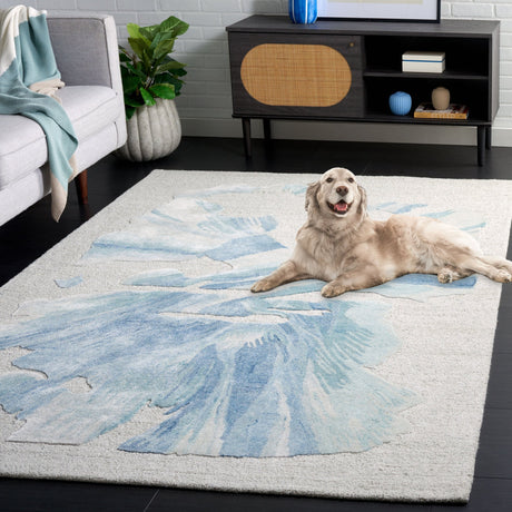 Safavieh Fifth Avenue Ftv504M Beige/Blue Rug - Safavieh - ftv504m - 3
