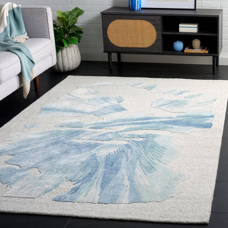Safavieh Fifth Avenue Ftv504M Beige/Blue Rug - Safavieh - ftv504m - 3