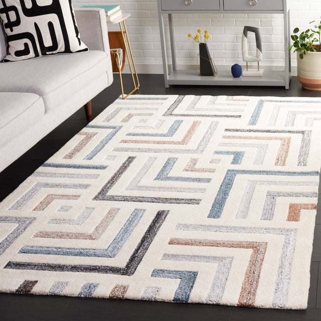 Safavieh Fifth Avenue Ftv601A Ivory/Grey Rug - Safavieh - ftv601a - 3