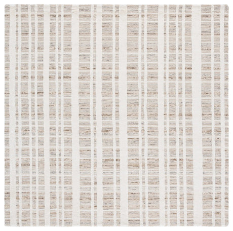 Safavieh Fifth Avenue 6'-0" x 6'-0" Rug in Ivory / Taupe