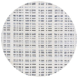 Safavieh Fifth Avenue 6'-0" x 6'-0" Rug in Dark Grey / Ivory