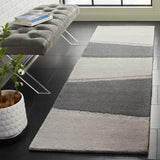 Safavieh Fifth Avenue 2'-3" x 8'-0" Rug in Grey / Charcoal