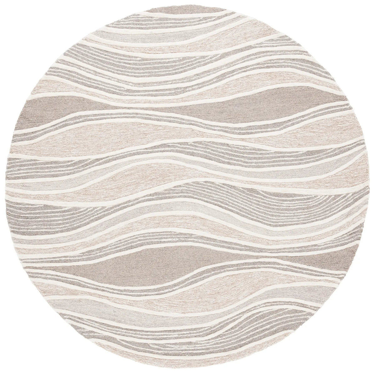 Safavieh Fifth Avenue 6'-0" x 6'-0" Rug in Natural / Ivory