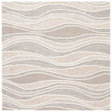 Safavieh Fifth Avenue 6'-0" x 6'-0" Rug in Natural / Ivory