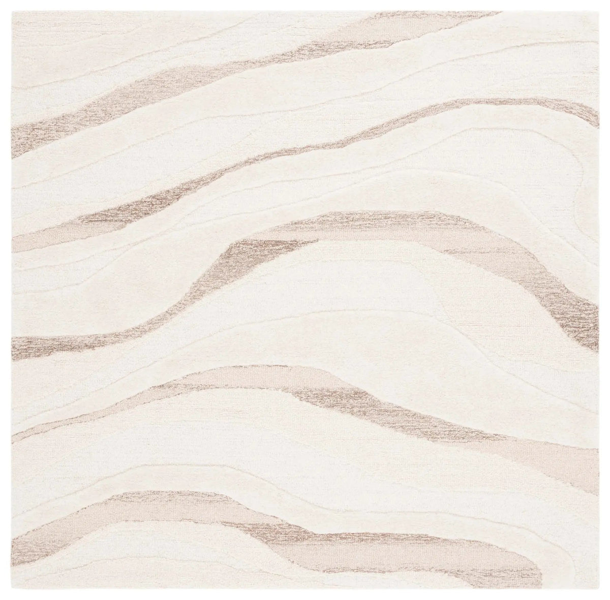 Safavieh Fifth Avenue 6'-0" x 6'-0" Rug in Ivory / Beige