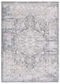 Safavieh Finley 4'-0" x 6'-0" Rug in Dark Grey / Beige