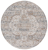Safavieh Finley 6'-7" x 6'-7" Rug in Beige / Grey