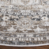 Safavieh Finley 6'-7" x 6'-7" Rug in Beige / Grey