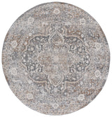 Safavieh Finley 6'-7" x 6'-7" Rug in Grey / Beige