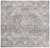 Safavieh Finley 6'-7" x 6'-7" Rug in Grey / Beige