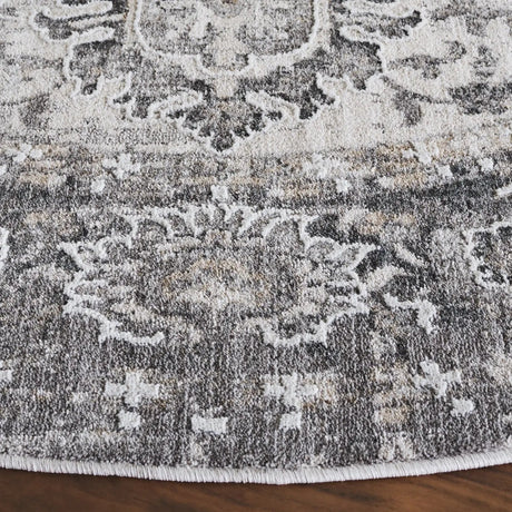 Safavieh Finley 6'-7" x 6'-7" Rug in Grey / Beige