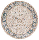 Safavieh Finley 6'-7" x 6'-7" Rug in Blue / Beige