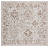 Safavieh Finley 6'-7" x 6'-7" Rug in Brown / Grey