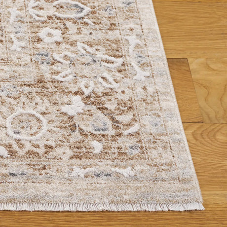 Safavieh Finley 4'-0" x 6'-0" Rug in Brown / Grey
