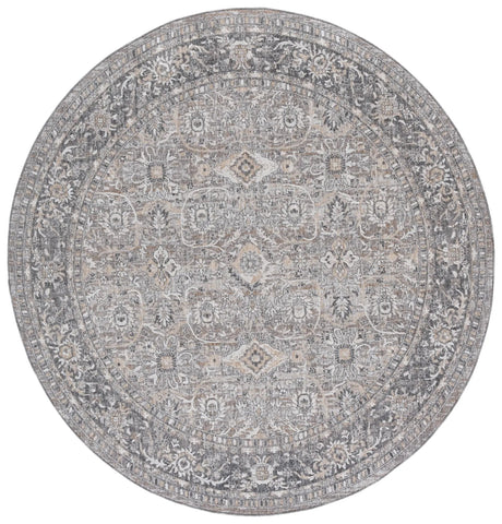 Safavieh Finley 6'-7" x 6'-7" Rug in Grey / Light Grey