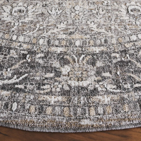 Safavieh Finley 6'-7" x 6'-7" Rug in Grey / Light Grey