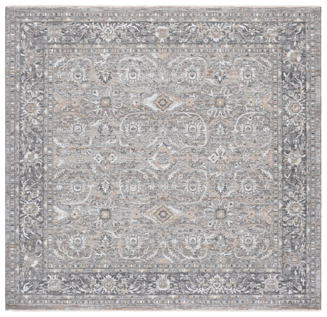 Safavieh Finley 6'-7" x 6'-7" Rug in Grey / Light Grey