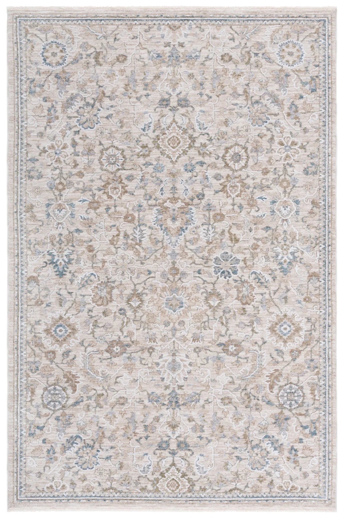 Safavieh Finley 4'-0" x 6'-0" Rug in Beige / Blue