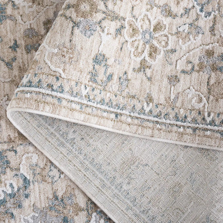 Safavieh Finley 4'-0" x 6'-0" Rug in Beige / Blue