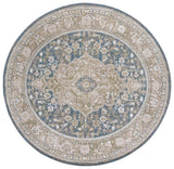 Safavieh Finley 6'-7" x 6'-7" Rug in Blue / Beige