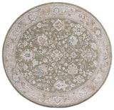 Safavieh Finley 6'-7" x 6'-7" Rug in Green / Beige