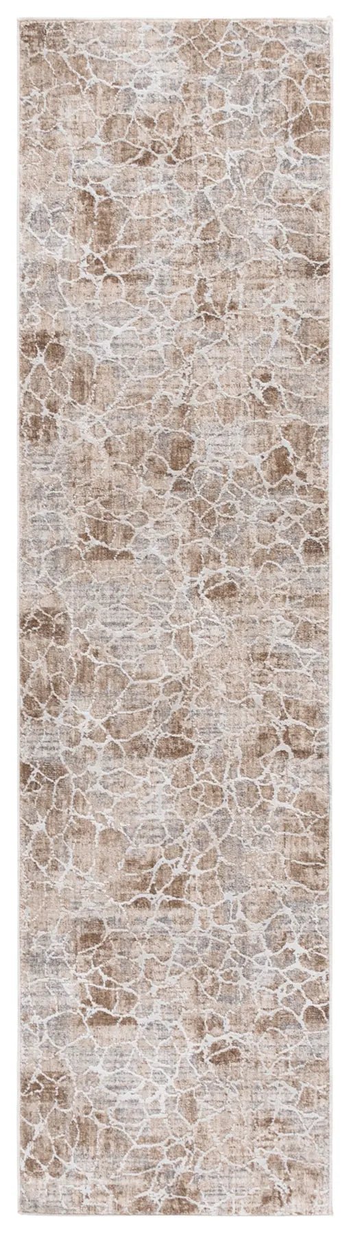 Safavieh Finley Modern 2'-2" x 10'-0" Rug in Beige / Ivory