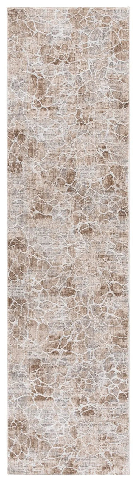 Safavieh Finley Modern 2'-2" x 10'-0" Rug in Beige / Ivory
