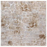 Safavieh Finley Modern 6'-7" x 6'-7" Rug in Beige / Ivory