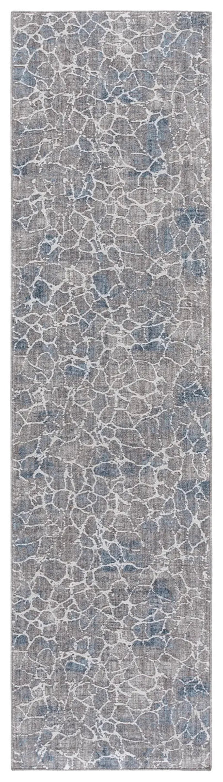 Safavieh Finley Modern 2'-2" x 10'-0" Rug in Grey / Blue