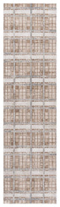 Safavieh Finley Modern 2'-2" x 10'-0" Rug in Beige / Grey