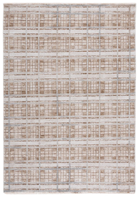 Safavieh Finley Modern 4'-0" x 6'-0" Rug in Beige / Grey