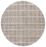 Safavieh Finley Modern 6'-7" x 6'-7" Rug in Beige / Grey