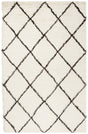 Safavieh Flokati Flk155A Ivory / Brown Rugs - Safavieh - flk155a - 3