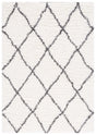 Safavieh Flokati Flkb313A Ivory/Dark Grey Rug - Safavieh - flkb313a - 24