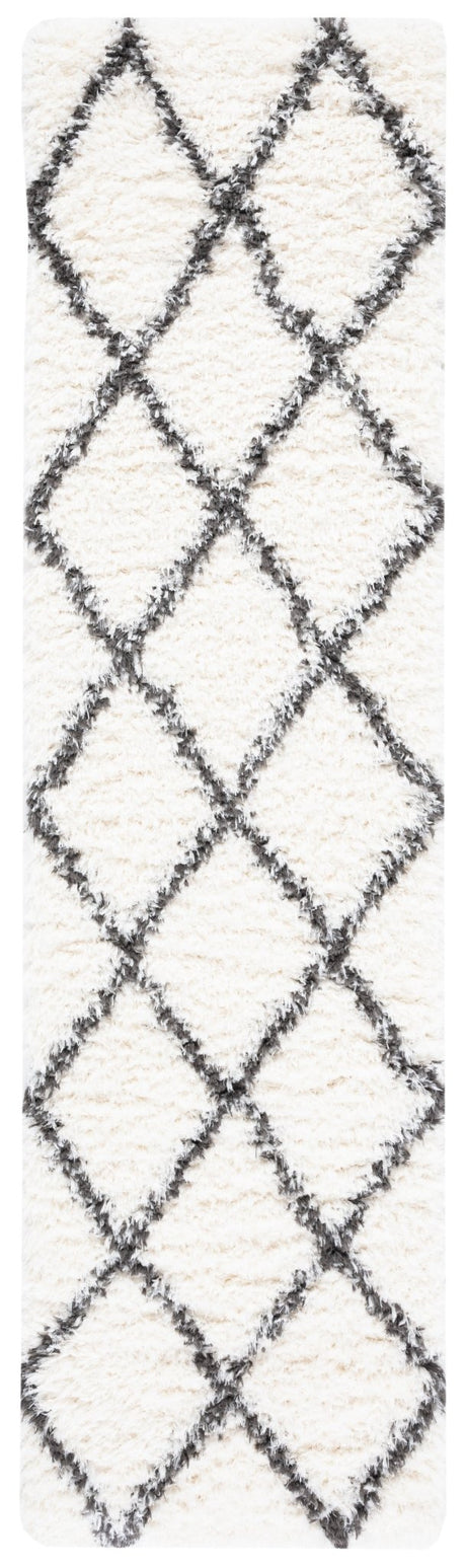 Safavieh Flokati Flkb313A Ivory/Dark Grey Rug - Safavieh - flkb313a - 27