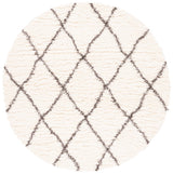 Safavieh Flokati Flkb313A Ivory/Dark Grey Rug - Safavieh - flkb313a - 27
